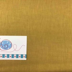 Leinen gewaschen senf