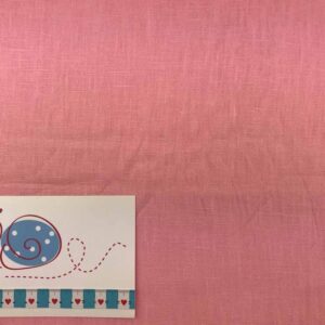 Leinen gewaschen rosa