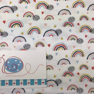 Baumwoll-Jersey Regenbogen