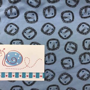 Organic Baumwoll-Jersey Gesichter