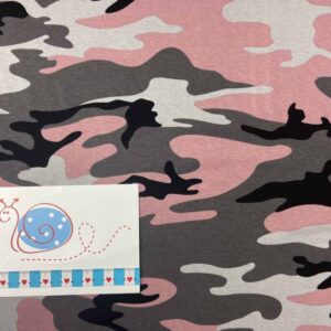 Baumwoll-Jersey Camouflage