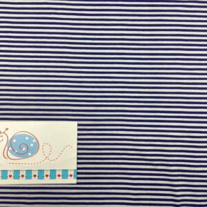 Jersey Ringel lila/weiß