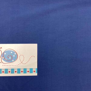 Viscose-Stretch uni Blau