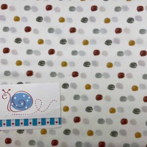 Baumwoll-Druck Dots 88