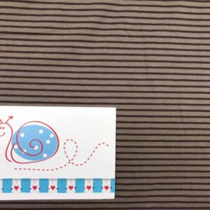 Ringeljersey beige/braun