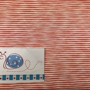 Baumwoll-Jersey Mini Stripe 70 hummer