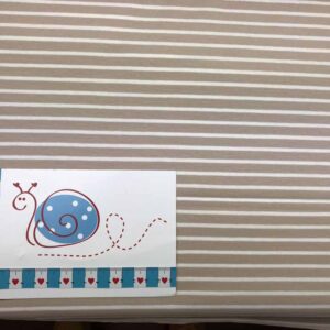 Bio Baumwoll-Jersey Streifen S80123