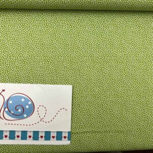 Baumwoll-Druck Dotty 11602 moosgrün