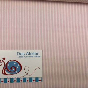 Baumwoll-Druck 021 Stripes rosa