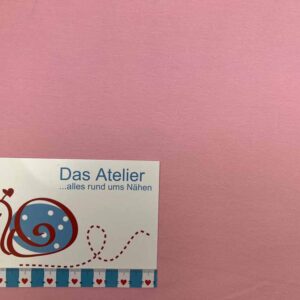 Baumwoll-Jersey rosa