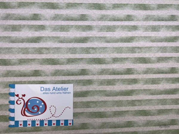 Baumwoll-Jersey Dino-Stripes