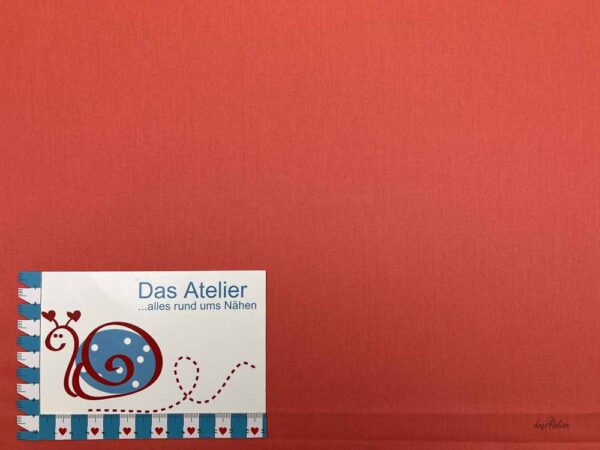 Baumwollstoff Popeline .063 lachs