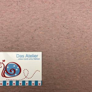 Jersey Flocken rosé/neon