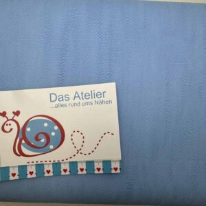Wabentüll hellblau 714