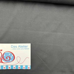 French Terry Uni schwarz 022